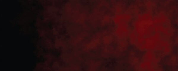 Surreal Red Smoke and Mist Creating an Intense, Atmospheric Scene with a Dark and Haunting Presence
