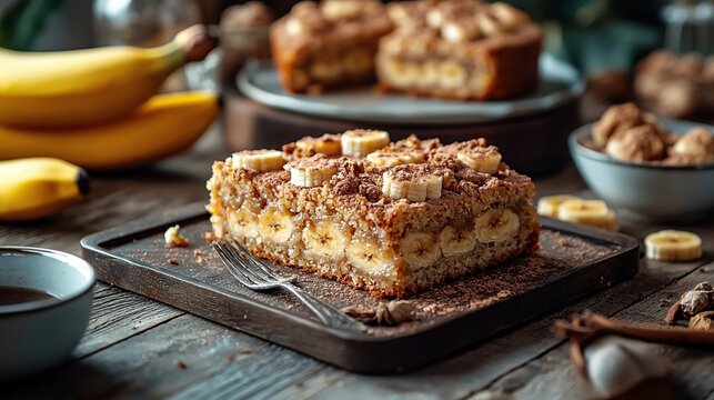 cuca de banana brazilian cake