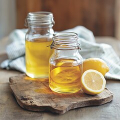 Lemon and Vinegar Pre-Treatment: Use lemon juice with vinegar as a pre-treatment for fabrics to naturally bleach them, creating a clean base that brightens lighter dyes.