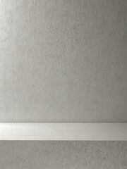 Fototapeta premium Abstract white studio background for a clean, modern look.