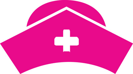 Obraz premium Nurse typography clip art design on plain white transparent isolated background for card, shirt, hoodie, sweatshirt, apparel, tag, mug, icon, poster or badge