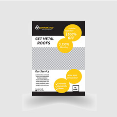10Corporate business flyer template design set, cover modern layout, flyer in A4 with colorful business proposal, new digital marketing flyer set with geometric shape
