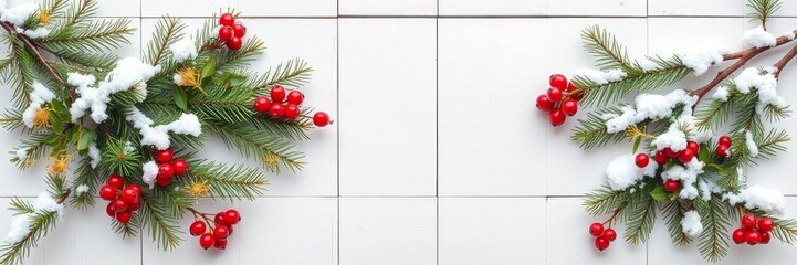 Christmas white wooden background provides a versatile backdrop for your text or graphics. Use this image to create stunning Christmas cards, invitations, social media posts, or any other festive.