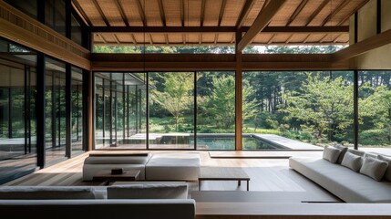 Expanding Living Space: Builders Constructing Wooden Deck for Residential Property with AI Assistance
