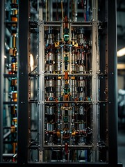 Advanced quantum computer in an industrial lab