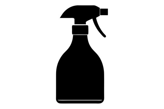 recommend clip art: Spray bottle vector icon,clean spray bottle,Glass cleaner vector icon,Spray bottle icon Black line art vector logo set.