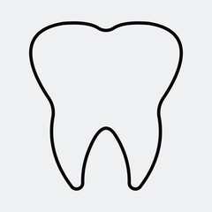 Obraz premium .Abstract dental concept art illustration.