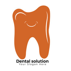 Dental care logo icon design.
