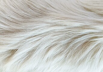 Abstract white fur texture background design decoration backdrop
