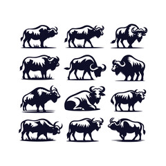 Animal Silhouettes Vector Collection