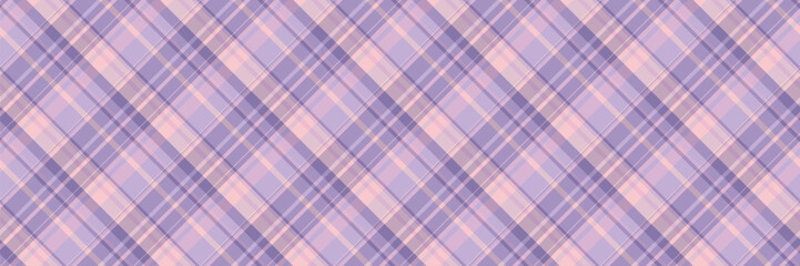 Textured texture plaid pattern, ethnic check tartan vector. Customizable textile background seamless fabric in light and pastel colors.