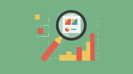 Professionally crafted analysis report research chart with diagrams for infographics and presentations
