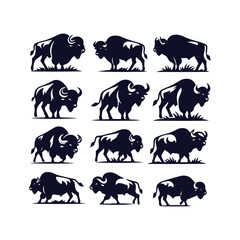 Animal Silhouettes Vector Collection