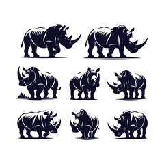 Animal Silhouettes Vector Collection