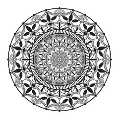 Intricate Mandala Design for Relaxation and Creativity