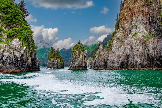 Spire Cove Kenai Fjords National Park Alaska