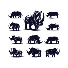 Animal Silhouettes Vector Collection