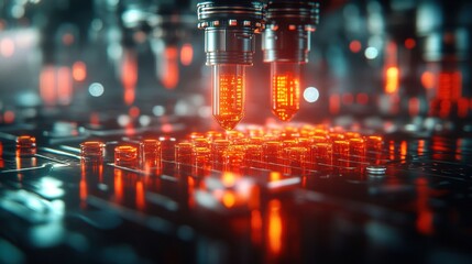 In Vitro Drug Testing Setup with Human Cells