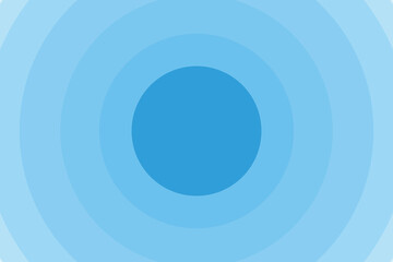 Minimalistic graphic background in blue with an accent in the center