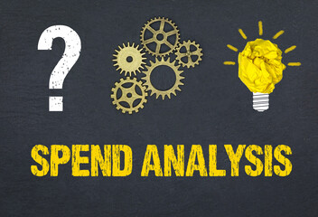 Obraz premium Spend Analysis 
