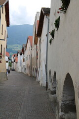 Town of Glurns - Cycling the transalpine route Via Claudia Augusta