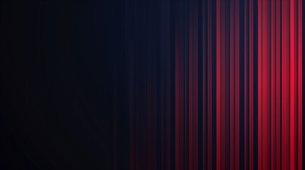 Fototapeta premium Dark blue background with red and white stripes of the American flag, creating an american theme for banner or web design template Generative AI