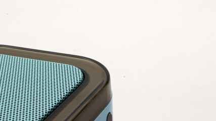 Blue wireless bluetooth speaker mini