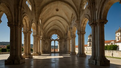 Fototapeta premium Alcobaça Monastery, Portugal.