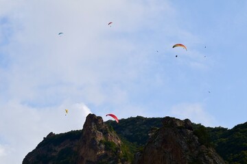 Paragliding 