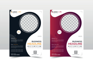 flyer with a creative business trendy geometric create template print design. The newest, best creative, multifaceted, minimal official business advertising magazine poster flyer