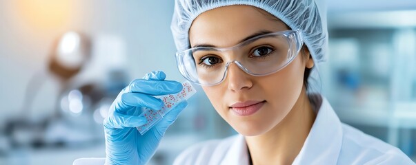 Cellular biologist isolating primary cells for drug sensitivity experiments, drug sensitivity research, personalized medicine