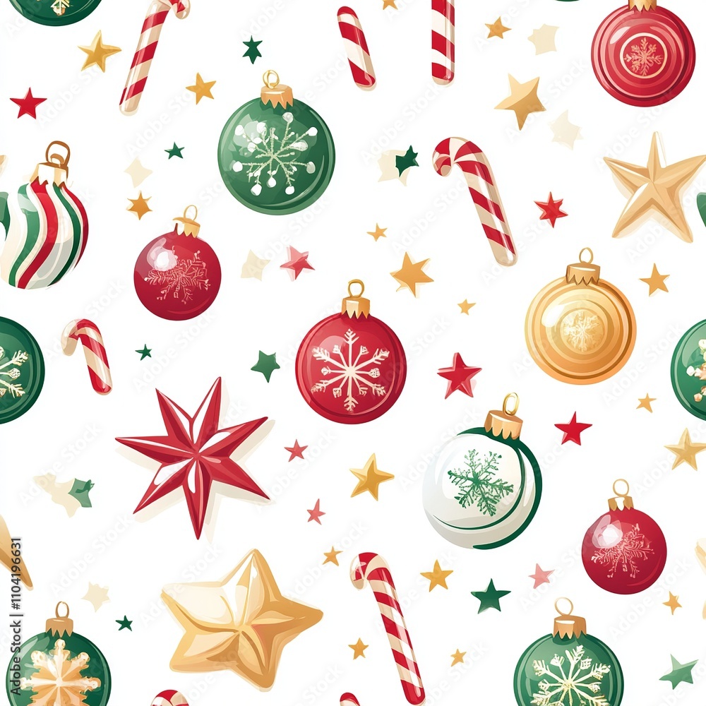 Poster festive christmas-themed vector background with decorative elements and a space for custom text, per