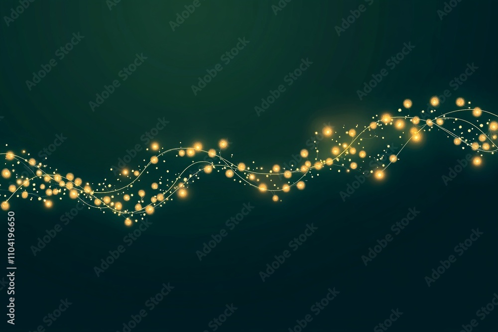 Poster Festive Christmas-themed vector background with decorative elements and a space for custom text, perfect for holiday designs