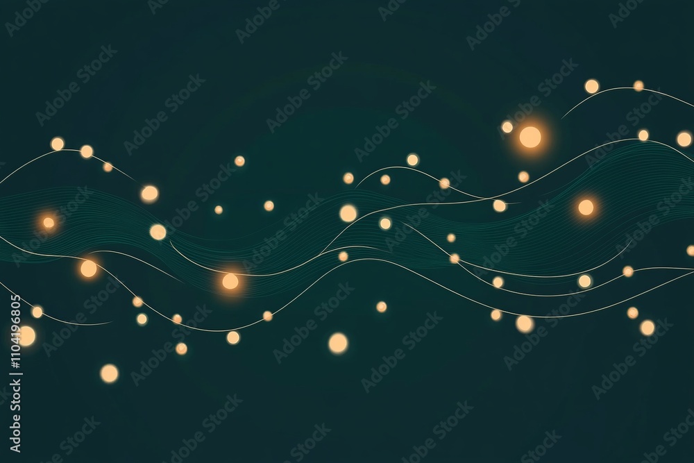Poster Festive Christmas-themed vector background with decorative elements and a space for custom text, perfect for holiday designs