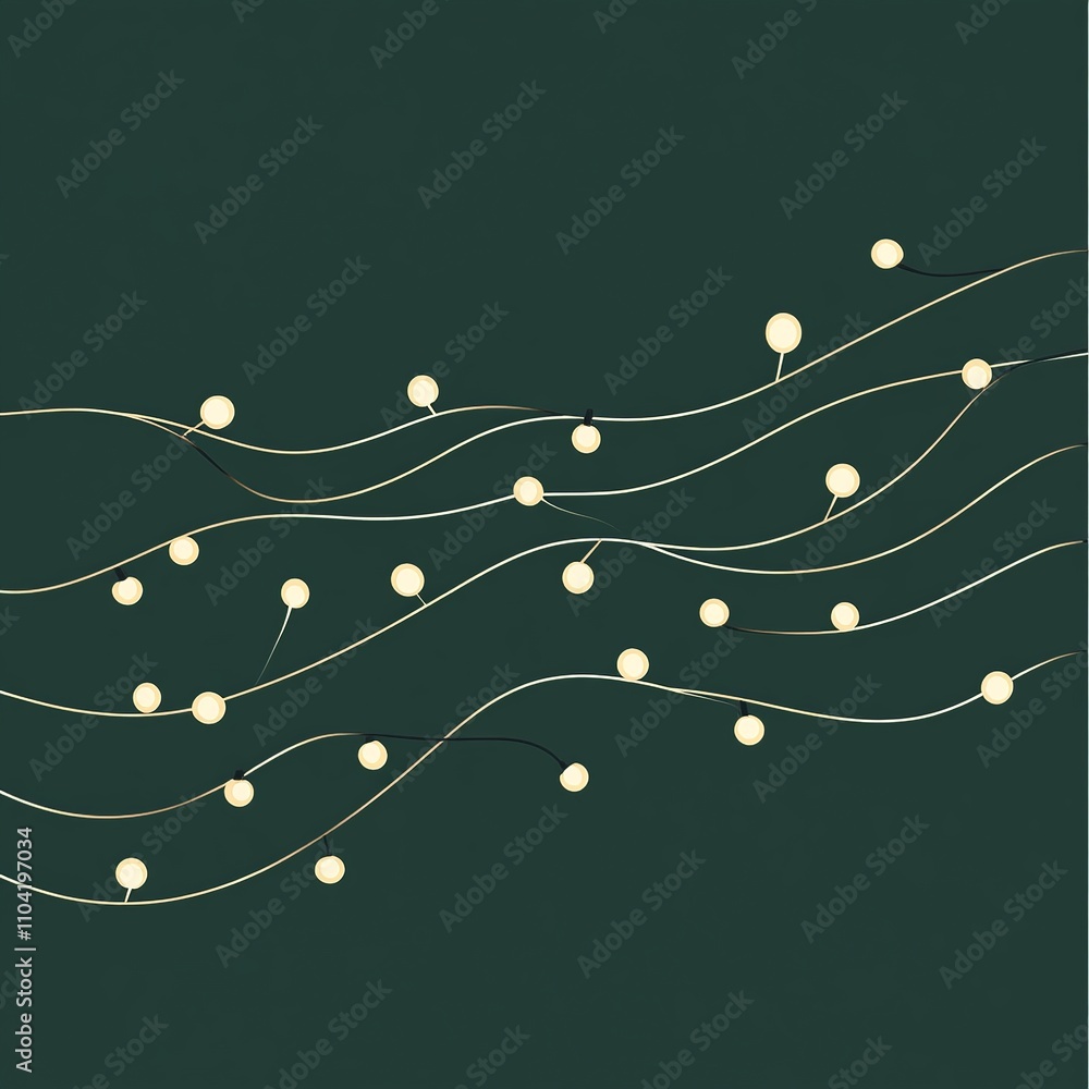 Poster Festive Christmas-themed vector background with decorative elements and a space for custom text, perfect for holiday designs