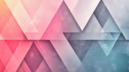 Abstract geometric pattern with triangular shapes and grayscale gradient effects. Geometric. Illustration
