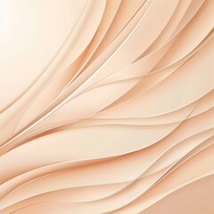 Abstract wavy background in soft peach tones, ideal for design and digital projects.