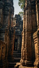 Angkor Wat temple in Cambodia.