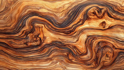 Organic wood grain texture with intricate patterns and rich colors, showcasing beauty of nature. warm tones and detailed lines create captivating visual experience
