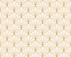 Seamless vector art deco pattern. Abstract background. 
Modern geometric print for fabric, surface, wallpaper.