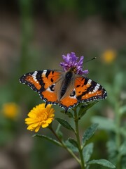 Obraz premium Another butterfly flapping its wings.