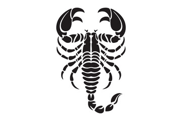 Scorpion vector silhouette
