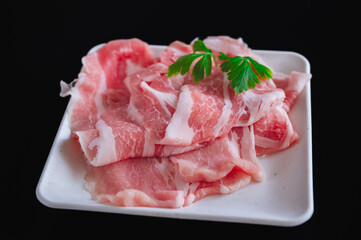 豚肩ロース肉　薄切り