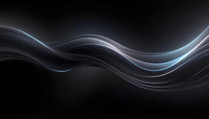 Naklejka premium Diagonal black and gray lines on a dark background