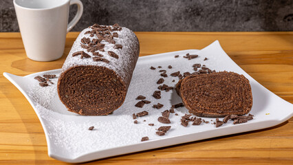 Chocolate roulade