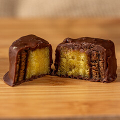 chocolate and hazelnuts