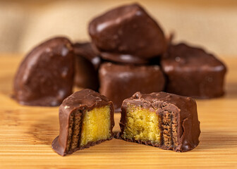 chocolate and hazelnuts