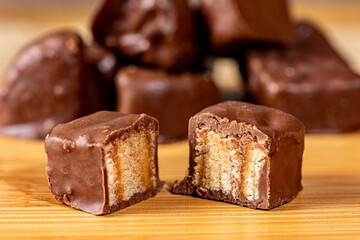 chocolate and hazelnuts