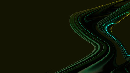 Sleek black-to-green gradient with soft metallic textures and diagonal lines, perfect for tech and modern designs