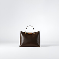 luxury lady handbag on minimal background